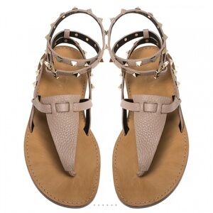 Valentino Blush Sandals with Red Box good condition